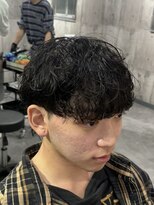 ビカムメンズヘアー 栄店(become men's hair)&nbsp;シャドウパーマ/名古屋/栄/韓国ヘア/ダウンパーマ
