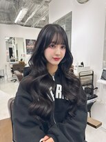 ハピネス 梅田茶屋町店(HAPPINESS)&nbsp;ロングレイヤー/韓国ヘア/髪質改善/顔まわり/ブリーチなし