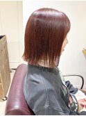 スタイリング自在切りっぱなしボブ