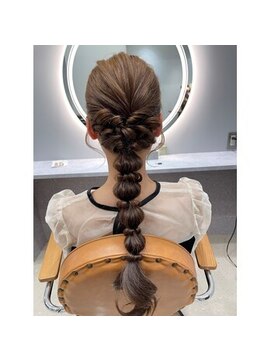 アンジェリカ 布施セントラルビル店(ANGELICA) 【SAYA】編み込みハーフ