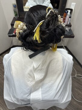 美容室クロシュ 2025 成人式