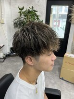 メンズカット リア(Men’s cut riah)&nbsp;ツイストスパイラルパーマツイストパーマメンズパーマ刈り上げ