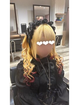 ヘアセット アリエス 新宿駅前店(aries) ハーフツイン