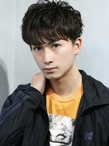 マーズ(MARS) ブルーブラック × 韓国マッシュ/20代30代40代