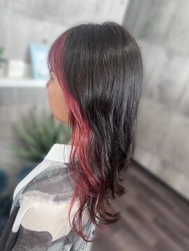 ディアーバイラポールヘア(Dear by RAPPORT HAIR) フレーミング×インナーカラー