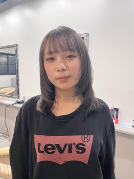 ドッグスター(dog star) 顔周りレイヤーベージュハイトーンカラー 登戸/向ヶ丘遊園