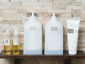 ヘアスタジオ アンジェリカ(Hair Studio Angelica)の写真/一人ひとりの髪質に合わせたトリートメント選びでぴったりのヘアケアを＊酸性トリートメントも人気です◎