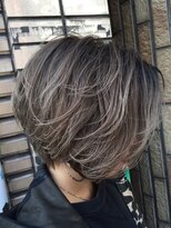 美容室 グリリ(guriri) ショートハイライトバレイヤージュ