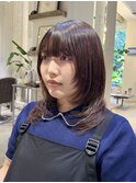 レイヤーウルフ/ロングウルフカット/顔まわりレイヤーカット