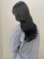 ツキヘア(TUKI hair)&nbsp;オリーブグレージュ/顔まわりカット/サイドバング