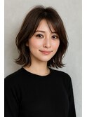 ミニマル・ウェーブボブ
