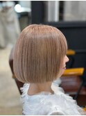 シアーベージュボブ