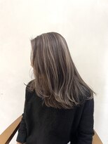 マスカリ(muscali)&nbsp;暗めカラー#デザインカラー#フェイスフレーミングハイライトc47