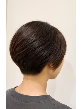 ショートカット/ショート/ショートレイヤー/白髪染め/白髪ぼかし