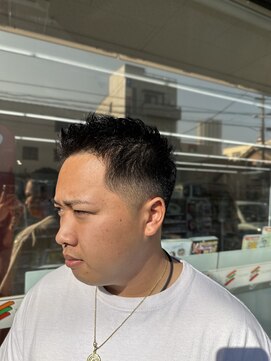 MEN’S HAIR/波巻ツイストスパイラル/フェザーパーマ/船橋