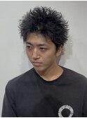 MEN’S HAIR/波巻ツイストスパイラル/フェザーパーマ/大宮