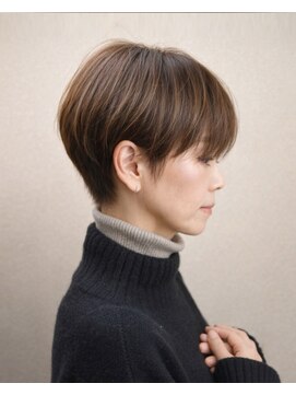 ヘアスタジオヘーフリヒ(HAIR STUDIO HoFLICH) 大人ショート/ショート浜松/大人ボブ/ハンサムショート