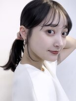 サンドイエナ 横浜店(sand yena)&nbsp;ボブディオリーブベージュ髪質改善縮毛矯正フェイスレイヤー