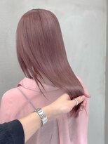 ギークス(GEEKS) 【GEEKS渋谷】スモーキーピンク/ピンクベージュ/ハイトーン/小顔