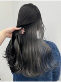 インナーカラーグレー