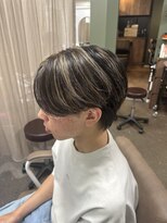 TELA HAIR 石岡店【テーラヘアー】【4月15日NEW OPEN（予定）】 &nbsp;バレイヤージュ風ハイライト【TELA HAIR 石岡店】