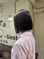 ルタ(LuTa by siesta＆LiCO)&nbsp;切りっぱなしボブ/ボブスタイルお任せ下さい！