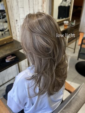 シエル(Ciel) ローライト×レイヤーカット