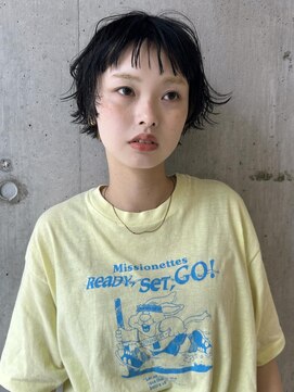 バロンフェム(baLon.fem) 【stylistさわだ】ボブパーマ