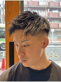 MEN`SHAIR/スパイキーショート/フェザーパーマ/烏丸御池K