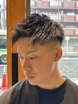 フリークバーバーショップ 烏丸御池店(FREAK BARBER SHOP) MEN`SHAIR/スパイキーショート/フェザーパーマ/烏丸御池K