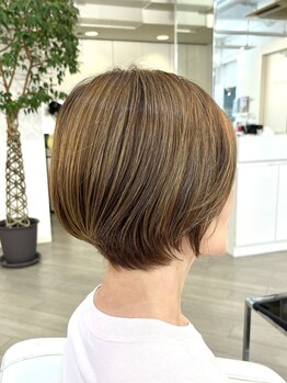 グラマシー アレックス(Gramercy alex)の写真/再現性が高くもちが良いカットで、忙しい朝もお家で簡単スタイリングが叶う☆