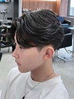 エルマーク 本山(L-MARK)&nbsp;センターパート/ニュアンスパーマ/フェザーパーマ/men's