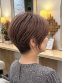 丸みショートボブ &nbsp;