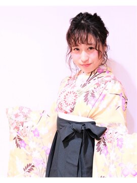 アルクバイネオリーブ 荻窪店(arc by neolive) 袴着付け×編み下ろし arc by neolive 荻窪