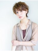 小顔ふんわりショート