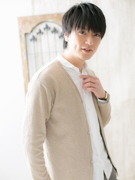 グルーミングサロン バーバー キャッスル 北浦和西口(Grooming salon Barber Castle) 黒髪マッシュで爽やかさUP!無造作ショートD