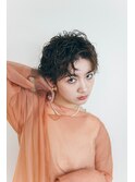 カーリークールショート／マロンベージュ
