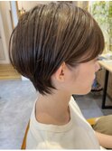 耳掛け◎前下がりショート