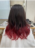 グラデーションレッド