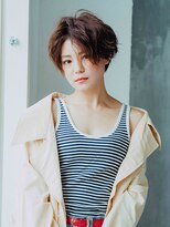 プリモア サロン ハナレ 綾瀬(primoA salon HANARE) 前髪なしウェーブショート