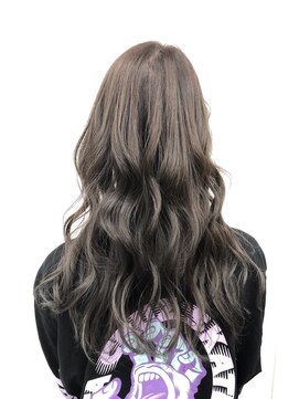 髪香美容室 透明感♪　パープルアッシュ