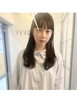 サヴィー(suvvy)&nbsp;ナチュラルミディアム ワイドバング【福岡/天神】似合わせカット
