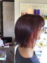 ヘアプロデュース ムース(Hair Produce MU SU) ラベンダー＋ピンクインナーカラー