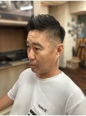 ジェットモヒカン、グラデーション、フェード、アップバンク
