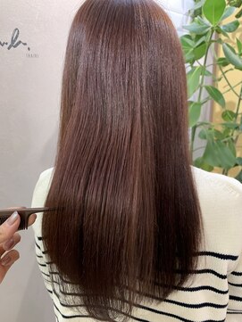 ハブ(hub) 【天神今泉】ピンクベージュ