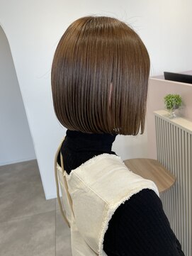 カシェ キョウマチ(cashe’e) 安定可愛いボブ
