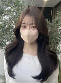 似合わせ韓国ヘア/くびれヘア/レイヤーカット
