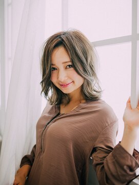 エクファ ヘアエステアンドスパ(ex-fa hair esthe&spa) 外ハネウェーブ【草津】