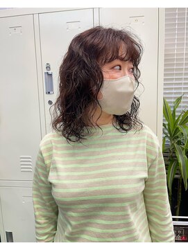 ペイププロドアイコン 博多(Peyp prod ICON) レディースパーマ博多パーマ福岡パーマミディアムスパイラル