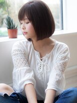 マイラ 銀座(myla)&nbsp;可愛いプリカール/大人ガーリー/チョコレートモードショートボブ